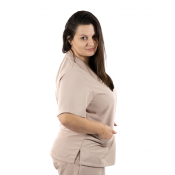 Bluza unisex NEREA - beżowa